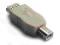 Adapter przejście wtyk USB/B - gniazdo USB/A