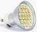 LUMENMAX Żarówka LED 24 SMD GU10 230V 350lm 5004