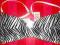 Victoria's Secret Pink zebra PUSH-UP biustonosz 36