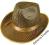 Kapelusz "Kowboj " Złoty
