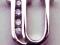 EST Zawieszki charms literka U cyrk., IVCW082 YES