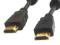 Kabel HDMI-HDMI FullHD 1080P GOLD PLATED 0.8m