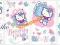 Naklejki na ściane Hello Kitty Oryginalne SANRIO