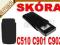 WYPRZEDAŻ ETUI SKÓRA SE C510 C901 C902 K770 - BLK