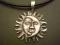 Wisior wisiorek amulet talizman słońce księżyc