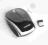 TOSHIBA MYSZ Wireless Laser Mouse - blackchrome