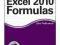 Excel 2010 Formulas