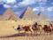 1000 Egipt Piramidy 15865 pustynia karawana