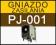 Gniazdo zasilania PJ001 - wtyk 2,5mm /GW12m/FVat