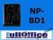 AKUMULATOR SONY NP-BD1 NPBD1 2900 mAh 230V / 12V