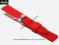 pasek do zegarka silikon 20mm S255.20.6 CZERWONY
