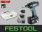 FESTOOL wkrętarka wiertarka aku T18+3 Li 2,6 SET