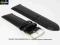 pasek do zegarka 24 mm DILOY 302.24.1   CZARNY
