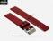 PASEK DO ZEGARKA 18 mm DILOY 327.18.4 CZERWONY