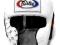 HG10 ochraniacz głowy kask bokserski FAIRTEX biały