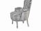 Fotel Kare Design Versailles Famula Silver