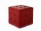Pufa Kare Design GELATERIA LIGHT RED 40 x 40 cm