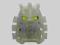 44814 Flat Silver Bionicle Mask Avohkii
