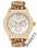 Zegarek GUESS U13544L1 SWAROVSKI SNAKE BEIGE/GOLD