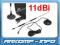 Antena magnetyczna do HUAWEI 11dbi 410mm 5m 0262