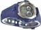 NIEBIESKI SPORTOWY ZEGAREK NA ROWER LED ALARM