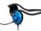 Sluchawki z mikrofonem GENIUS HS-300A niebieskie