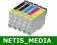 5 x TUSZ EPSON STYLUS DX4200 DX4250 DX4800 DX4850