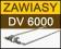 ORYGINALNE NOWE ZAWIASY HP DV6000 /GW 12 M-CY/FV