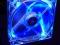 Wentylator Zephyr 120x120x25mm LED BLUE- Cichy 13