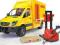 BRUDER 02534 MERCEDES SPRINTER DOSTAWCZY DHL