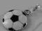 ZAWIESZKA CHARMS CZARNA PIŁKA FOOTBALL HIT NA LATO