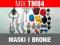 MIX TM84 = LEGO MASKI I BRONIE BIONICLE ~23szt