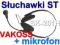 Słuchawki + mikrofon VAKOSS SK-201H laptop netbook