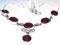 RUBINY -  naszyjnik