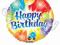 balon foliowy HAPPY BIRTHDAY urodziny urodzinowy