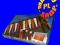 Gra Backgammon - tryktrak w walizce