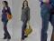 spodnie ciążowe jeansowe jeans S rosnące jeans