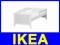 ## IKEA HENSVIK ŁÓŻKO Z DNEM Z LISTEW + MATERAC
