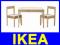 ## IKEA LATT ZESTAW DZIECIECY STOLIK + 2 KRZESŁA