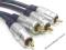 Przyłącze kabel CHINCH 2xRCA na 2xRCA 0,5m F.VAT