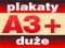 ULOTKI - PLAKATY A3 + 440 x 315 mm - 500 szt.
