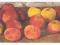 Plakat obraz 100x35cm EMA-E681 POMMES ET BISCUIT,