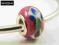 Koralik Lampwork Modułowy 14mm ceramiczny K345