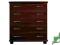 Komoda sosnowa K05NW nowość - ciemny orzech- wenge