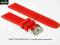 pasek do zegarka silikon 20mm S250.20.6 CZERWONY