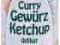 Ketchup HELA Curry Light -40% 800ml GRATIS!
