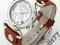 Zegarek MARC JACOBS MBM1175 brazowy pasek CHRONO