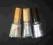 zestaw 3 srebrnych lakierów Revlon i Max Factor