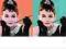 Audrey Hepburn (Pop Art.) - plakat 91,5x30,5cm
