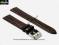 pasek do zegarka 18 mm DILOY SL6F.18.2 BRĄZOWY